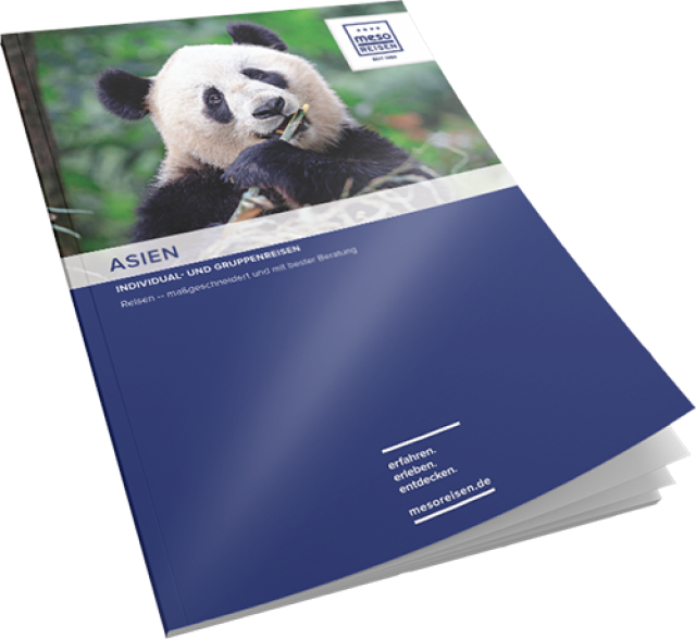 Cover unseres neuen Asien Magaloges