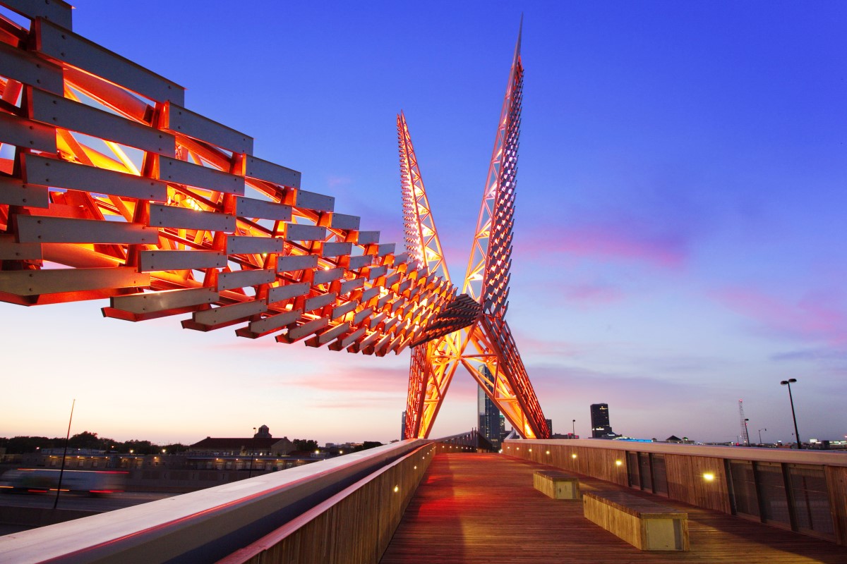 SkyDance Bridge, Oklahoma City
