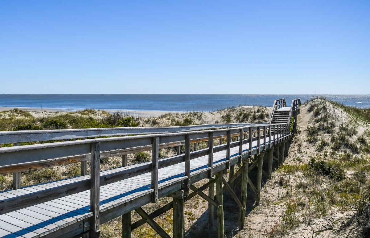 Sanddünen auf Jekyll Island